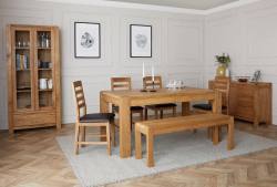 Corndell Bergen Oak Dining collection 