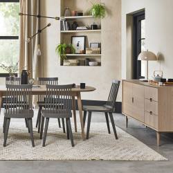 Bentley Designs Dansk Scandi Oak Dining Furniture range 