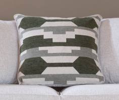 Alstons Alpine pillow back cushion in fabric 3150