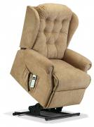 Single motor chair pictured in Nautilus Biscuit (Aquaclean) fabric