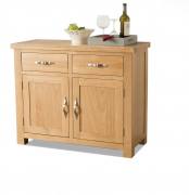 Seville 2 door oak sideboard 