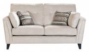 Pictured in fabric 0278 with small scatter cushions in 0026 and Dark legs