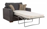 Pictured in Barley Graphite with Picasso Stripe Beige scatter cushions and Mid Oak feet