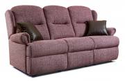 Sofa pictured in Ravello Plum fabric with optional scatter cushions (sold seperately) 