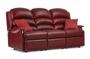 Pictured in Antique Red with Dark Beech knuckles, shown with optional extra fabric scatter cushions in Tuscany Wine