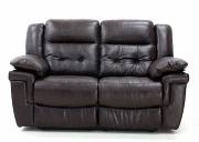 Augustine leather 2 Seater Fixed Sofa