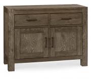 The Bentley Designs Turin Dark Oak Narrow Sideboard