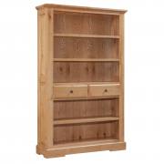 Florence Large Bookcase with 2 Drawers