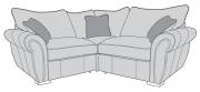 Buoyant Flair Small Standard Back Corner Sofa - 1 Seater / Corner / 1 Seater (LH1+COR+RH1)