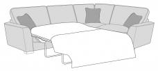 Buoyant Atlantis Standard Back Corner with Sofa Bed - L2S, COR, RH1