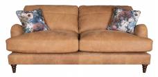 Buoyant Beatrix 4 seater sofa shown in Capri Tan leather (scatter cushions sold sepetely) 