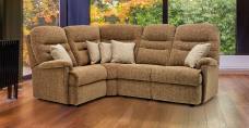 Keswick Fixed Corner group pictured in Como Cocoa, scatter cushions sold separately