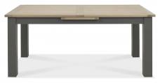 The Bentley Designs Oakham Dark Grey & Scandi Oak 6-8 Dining Table 