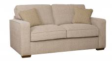 Buoyant Chicago 3 seater sofa with mid oak wooden feet 