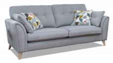 Alstons Oceana Grand sofa pictured in fabric 2807 (Band A), large scatter cushions in 2009, light eco legs.