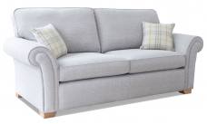 Alstons Lancaster 3 seater sofa shown with light feet.