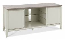 Bentley Designs - Bergen Grey Washed Oak & Soft Grey Entertainment Unit