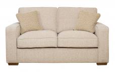 Chicago 2 seater Standard Back sofa with mid oak feet