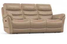 La-z-boy Anderson 3 seater Power sofa shown in Mezzo Mink leather 
