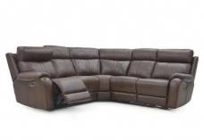 Sofa group shown with one side reclining & head tilt operation 