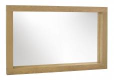 Bentley Designs - Turin Light Oak Landscape Mirror