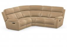 Corner group shown in Tutti Taupe leather 