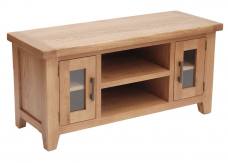 Large Oak TV unit