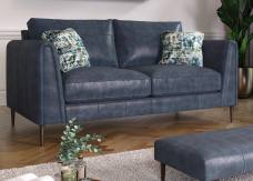 Buoyant Harlow 2 seater leather sofa (scatter cushions sold seperately) 