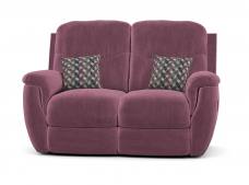 Sofa shown in Manhattan Plum with Zinder Check Rust scatter cushions 