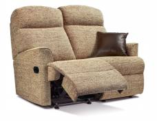 Sherborne Harrow 2 seater standard recliner sofa shown in Valencia Cocoa fabric 