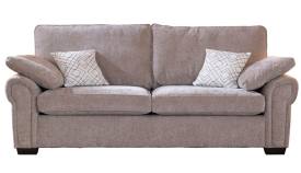 The Alstons Alpine grand sofa shown in fabric 5738, scatters in 3265