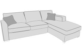 Buoyant Chicago Standard Back Corner Chaise Sofa - LH2, RTC
