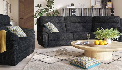 The La-Z-Boy Baxter sofa and recliner collection
