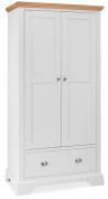 Bentley Hampstead Two Tone Double Wardrobe