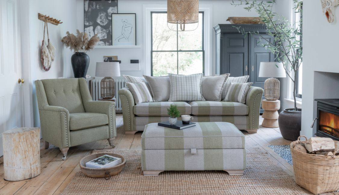 Alstons Evesham Grand Pillow Back Sofa at Relax Sofas and Beds