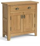 Corndell Bedford Oak Mini sideboard with top drawer