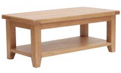 Large Oak Coffee Table