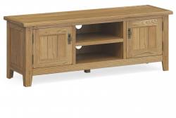 Corndell Bedford Oak TV unit 