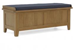 Corndell Bedford oak Storage Bench