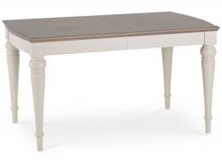 Bentley Designs Montreux Grey Washed Oak & Soft Grey 4-6 Extension Table