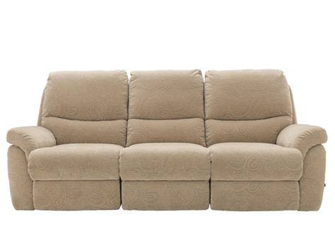 Manual sofa in Fabric