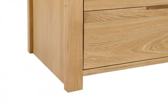Archer Oak Double Combination Wardrobe At Relax Sofas And Beds