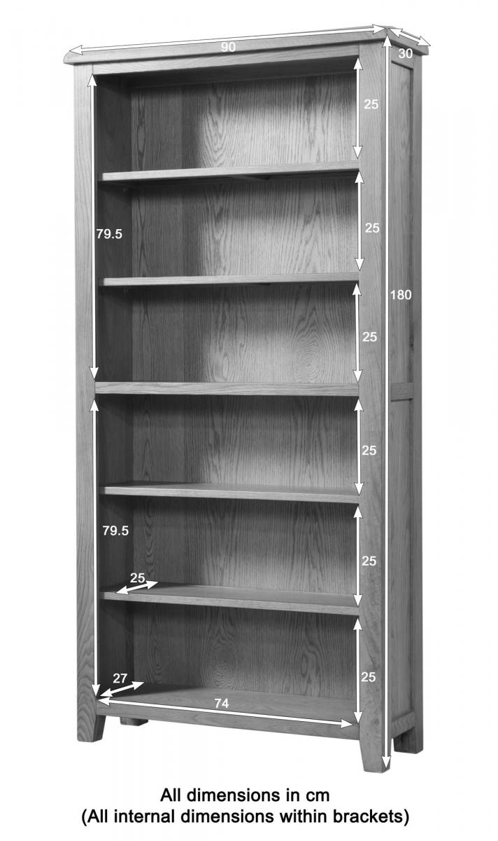 Telford 6ft Bookcase