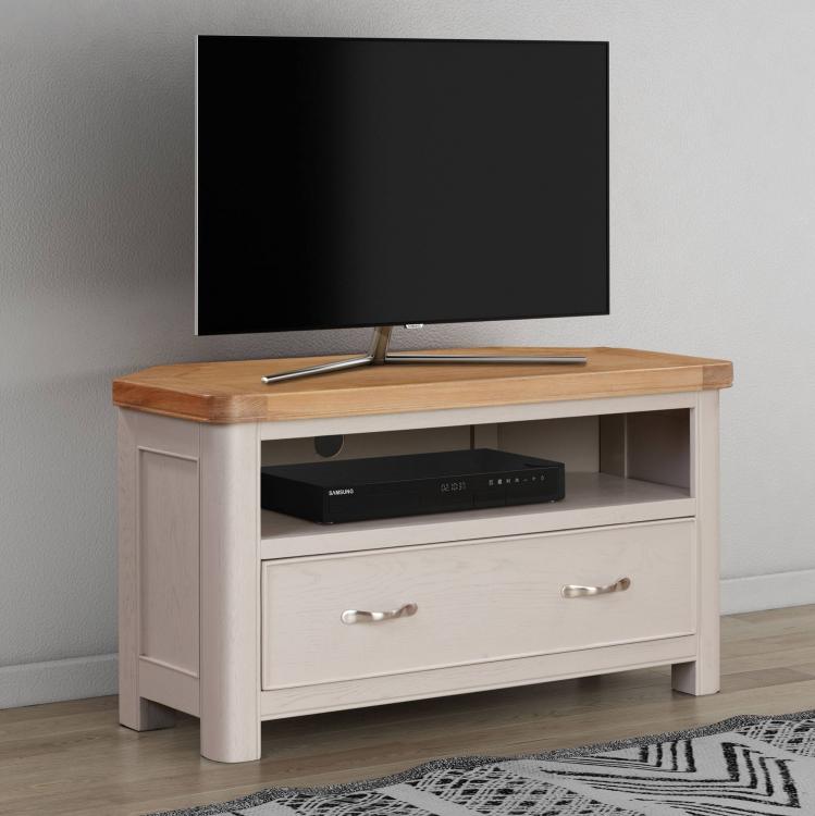 Bakewell Painted Corner TV Unit