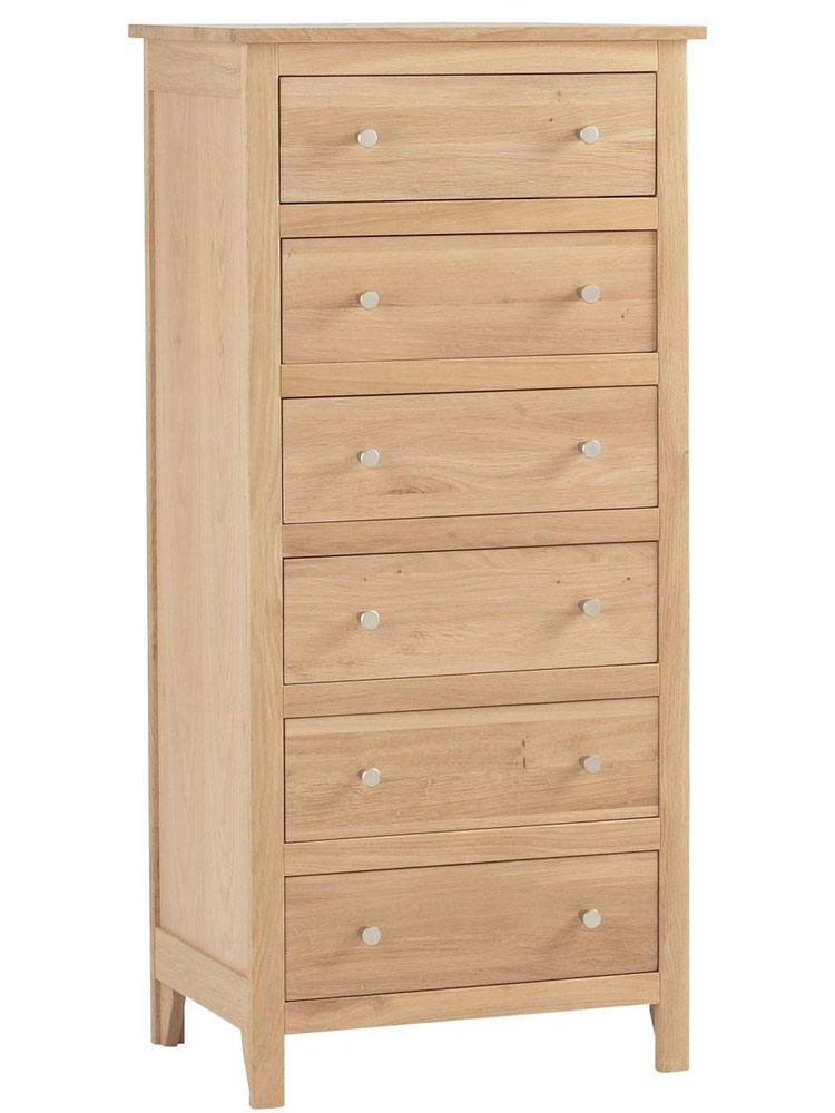 Corndell Nimbus Oak 6 Drawer Chest - 1204 at Relax Sofas and Beds