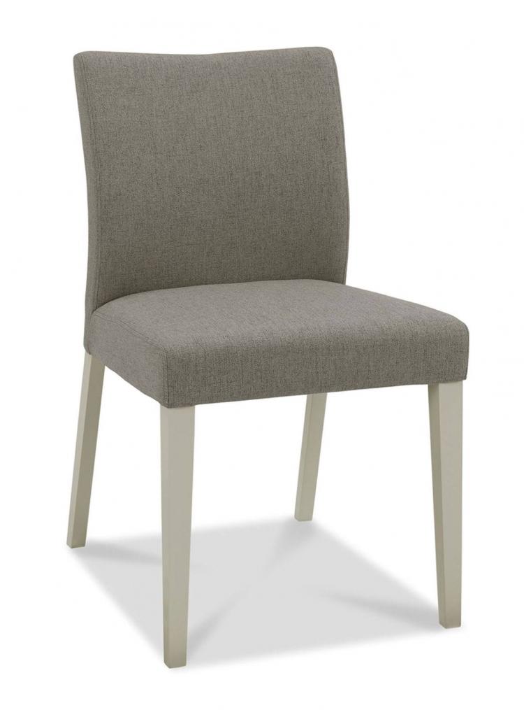 Bentley Designs - Bergen Soft Grey Upholstered Dining Chair - Titanium (Pair)