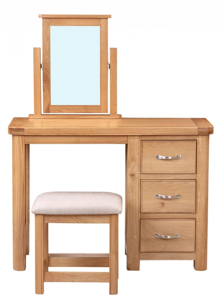 Bakewell Oak Dressing Table Set