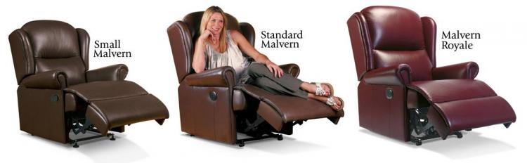 sherborne malvern leather recliner chair range