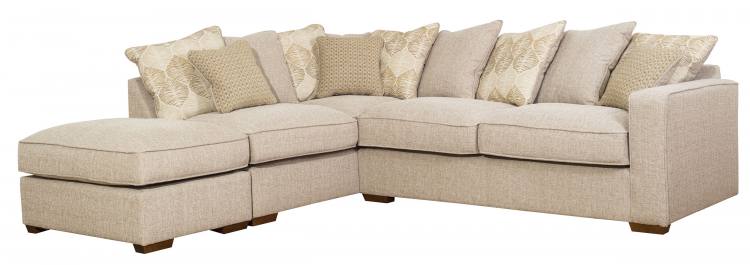 Pictured in Barley Beige (Pillow-back & scatter cushion fabrics discontinued) 