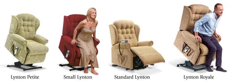 Sherborne Lynton lift and rise recliner chair range